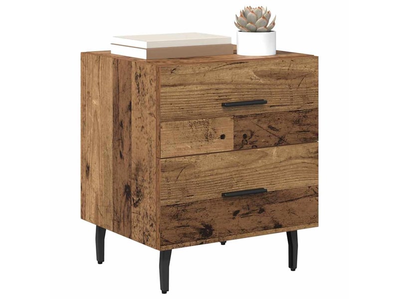  Table de chevet - cabinet de chevet - table de nuit bois ancien 40 x 35 x 47,5 cm  - Conforama B