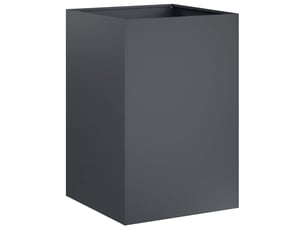 Jardinière - cache-pot de jardin anthracite 40 x 40 x 75 cm