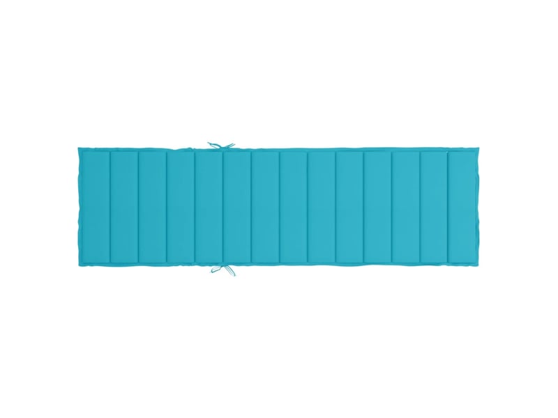  Coussin de transat, coussin pour bain de soleil tissu oxford (100% polyester) turquoise cf56242  - Conforama E
