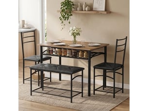 Ensemble table rectangulaire  2 chaise(s)  <strong></strong> <strong></strong> 