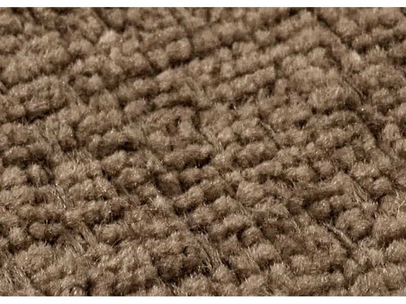  Canapé hwc-r33, canapé 3 places rembourré, canapé lounge, tissu, textile (340 gm²) 270 cm - marron  - Conforama D