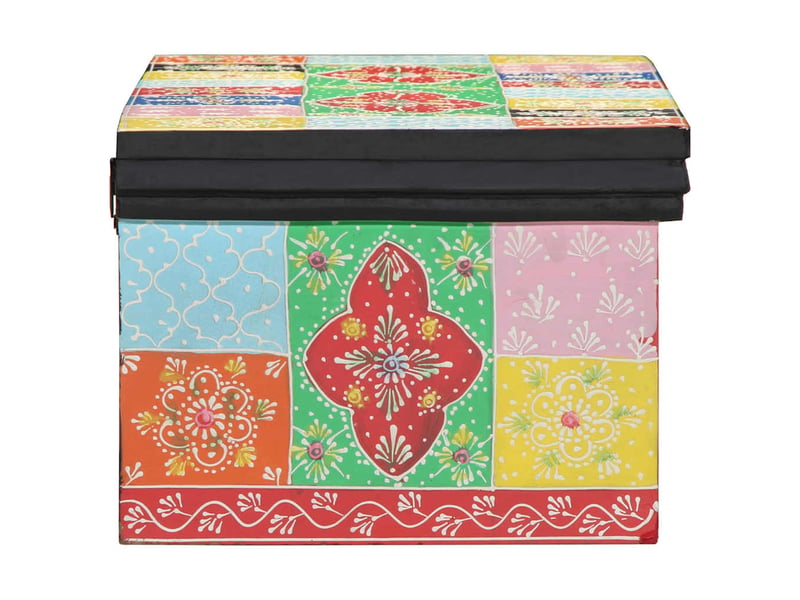  Meuble tv - banc tv - meuble de rangement multicolore 80 x 30 x 22 cm bois d'ingénierie  - Conforama A
