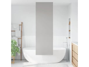 Store enrouleur de douche, store à rouleau 60x240 cm largeur du tissu 56 cm cf45036