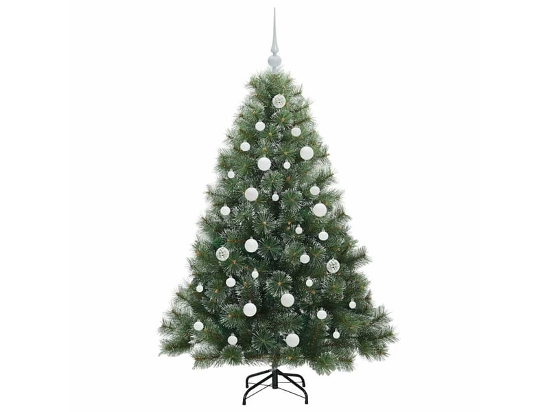  Sapin de noël - arbre de noël artificiel avec 150 led vert 150 cm pe et pvc  - Conforama D