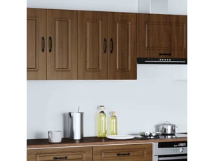 Armoire murale de cuisine kalmar chêne marron bois d'ingénierie shl4668
