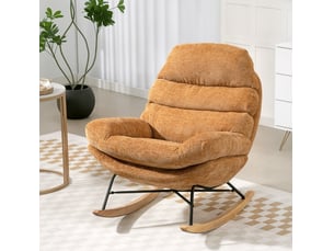 Pouf / repose pied WISHDOR jaune