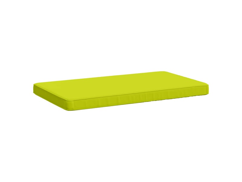 Lot de 2 coussins de banc, coussins d'assise vught 100 % polyester vert vif. Cf58258 - Conforama C