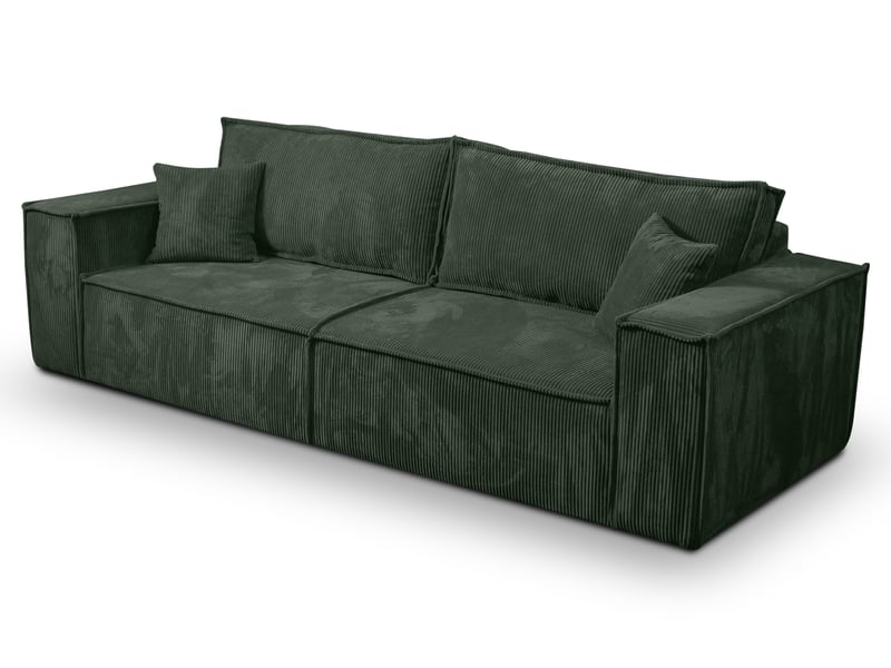  Canapé convertible mille verte olive  - Conforama A