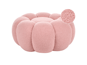 Pouf / repose pied <strong>BELIANI</strong> <strong></strong> rose