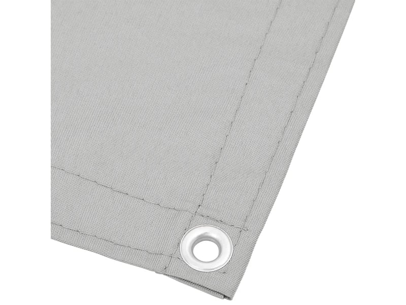  Écran de balcon gris clair 75x500 cm 100% polyester oxford  - Conforama D
