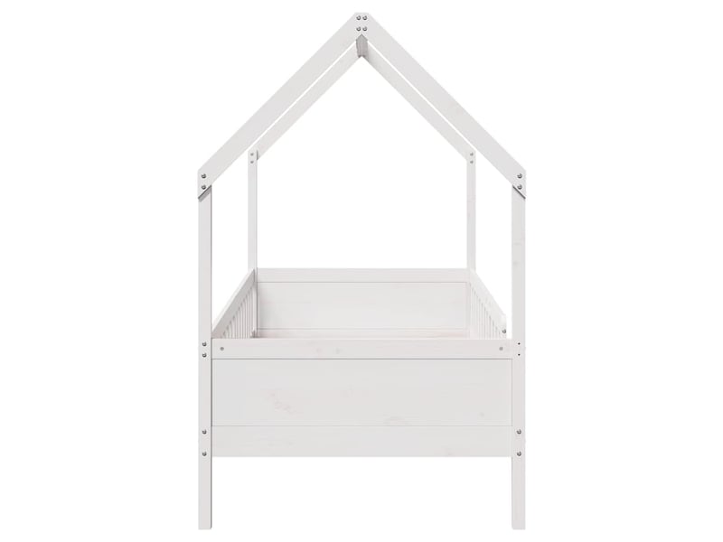  Cadre de lit d'enfants - lit jeune forme de maison sans matelas pin  - Conforama E