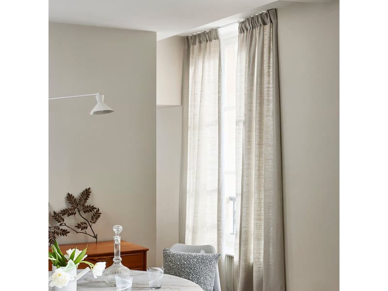  Rideau en lin épais 100%  aubin 25573 - Conforama A