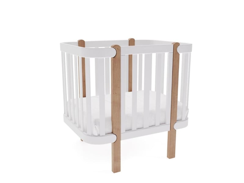  Yappyétude - kit pour berceau 80x60 cm - gris ciel 4754010388882 - Conforama C