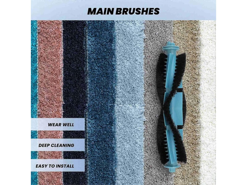  For d10 main side brush hepa filter mop cloth accessories replacement spare parts  - Conforama D