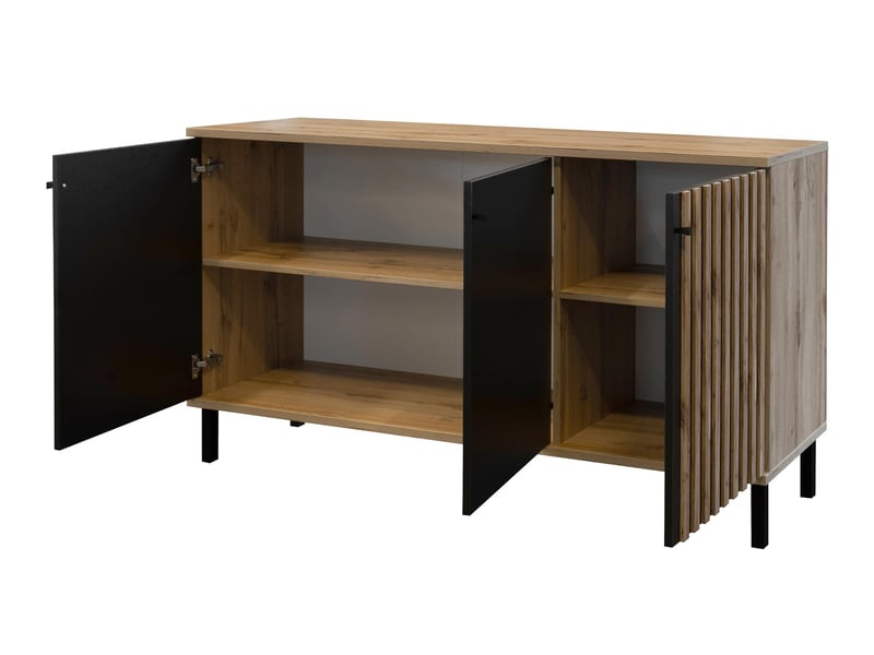 Buffet honolulu 228, le nombre de portes: 3, stratifié, 85x150x45cm  - Conforama B