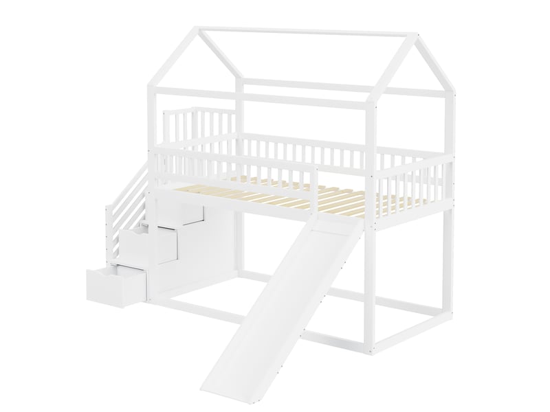  Lit coffre 140x200 cm beige - tête de lit avec rangements, éclairage led usb-c, tissu doux  - Conforama E