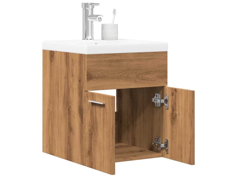 Ensemble de meubles salle de bain 2 pcs bois d'ingénierie cf63914 - Conforama B