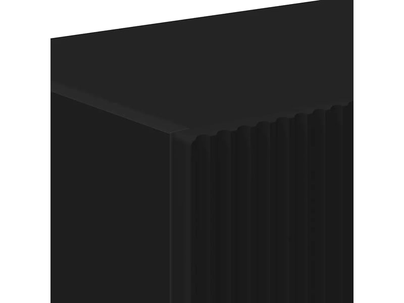  Lot de 2 meubles tv muraux modernes avec étagères 98 x 31 x 29,5 cm en bois d'ingénierie noir 02_0054920  - Conforama E