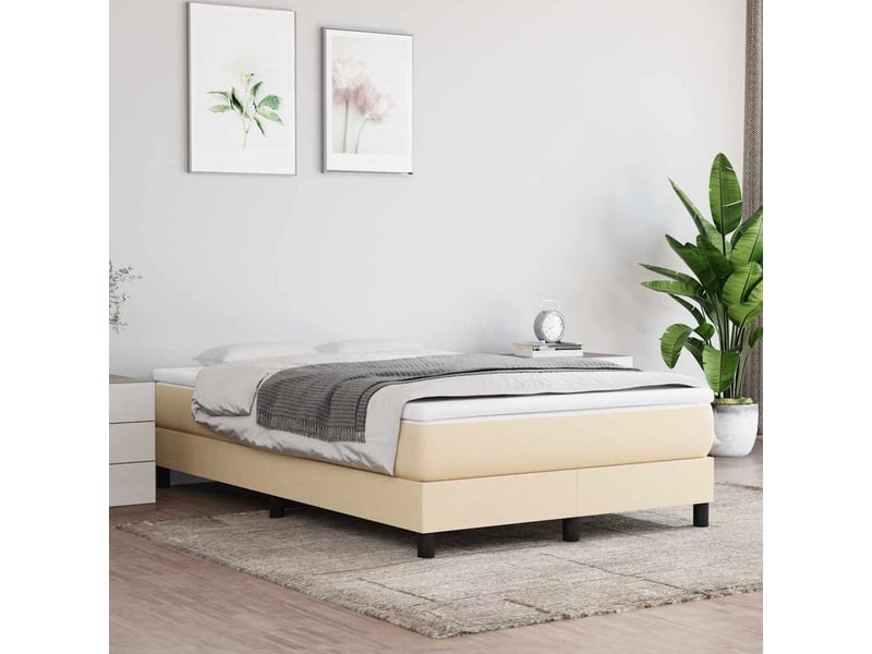  Matelas de lit à ressorts ensachés fermeté moyenne crème 120x200x20 cm tissu  - Conforama B