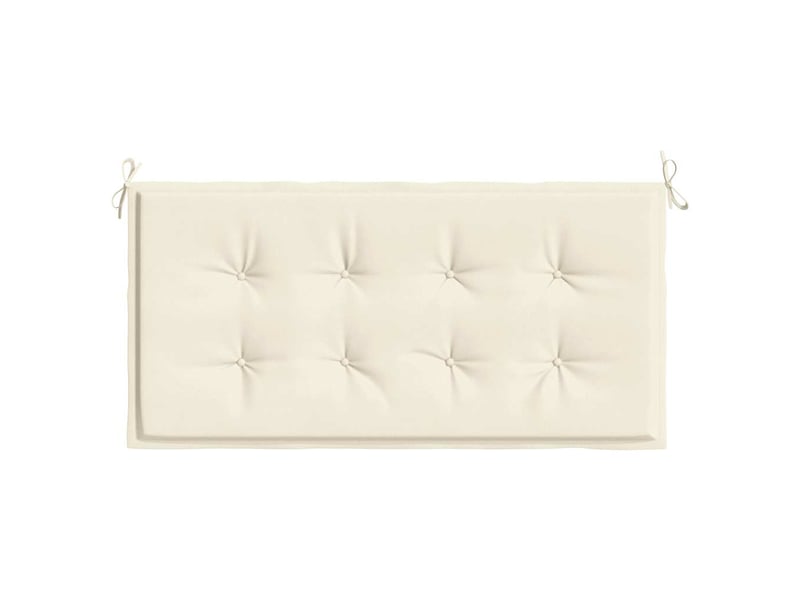 Coussin de banc de jardin, coussin d'assise crème 120x50x3 cm tissu oxford cf52712  - Conforama D