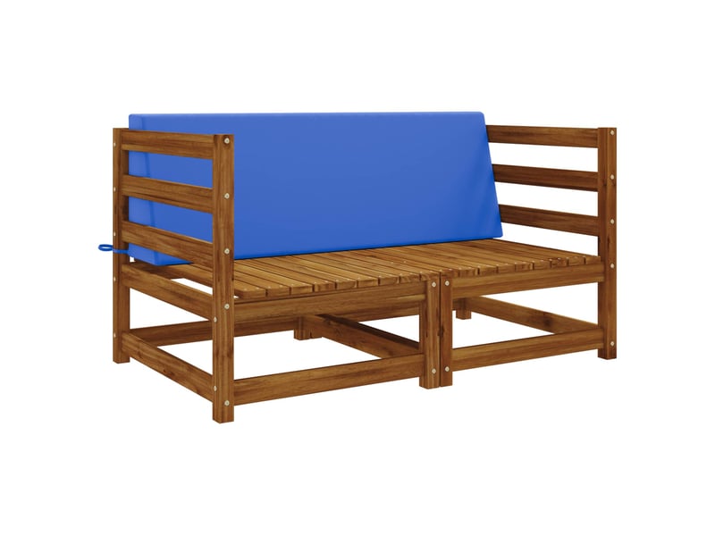  Coussin de dossier, coussin de dos soest 100 % polyester bleu royal cf55210  - Conforama C