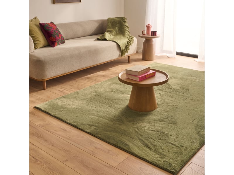  Nube - tapis en tissu doux vert - 160x230 cm NUB6000VER-160X230 - Conforama B