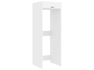Armoire pour machine à laver blanc 67,5x68x200 cm
