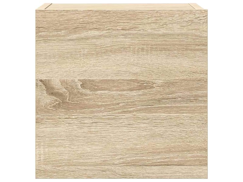  Ensemble de meubles tv 7 pcs chêne sonoma bois d'ingénierie shl25660  - Conforama E