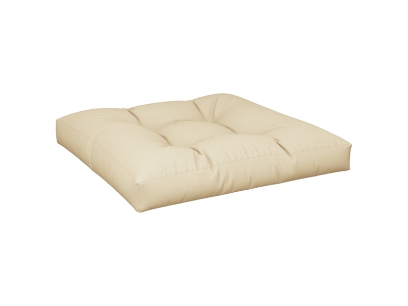  Coussin de canapé palette, coussin de chaise beige 70x70x12 cm cf54198  - Conforama A