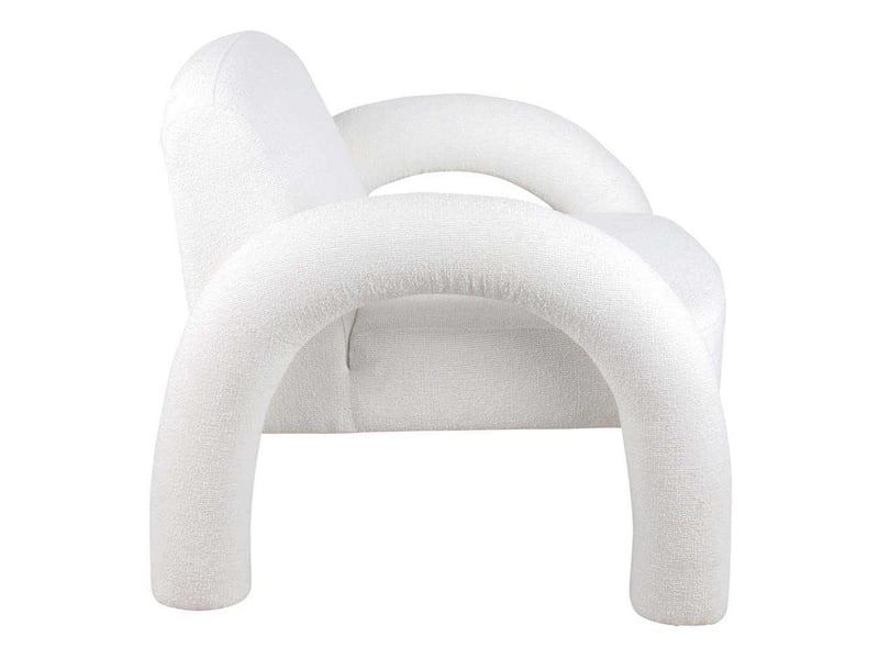  Fauteuil en polyester brazo blanc  - Conforama B