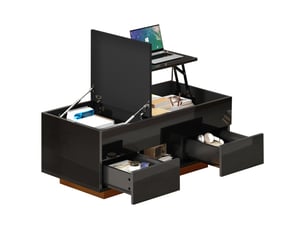 Table basse coloris noir <strong></strong> <strong></strong>