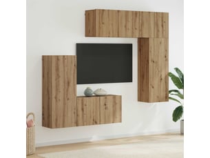 Meuble tv coloris bois clair  <strong></strong>  <strong></strong>