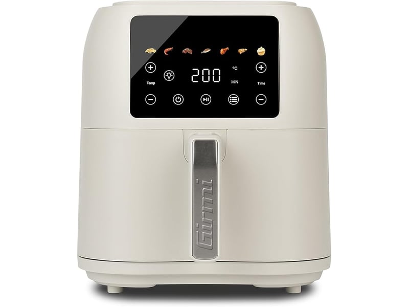  Girmi fg9201 friteuse unique 8 l 1700 w friteuse d’air chaud gris clair  - Conforama A