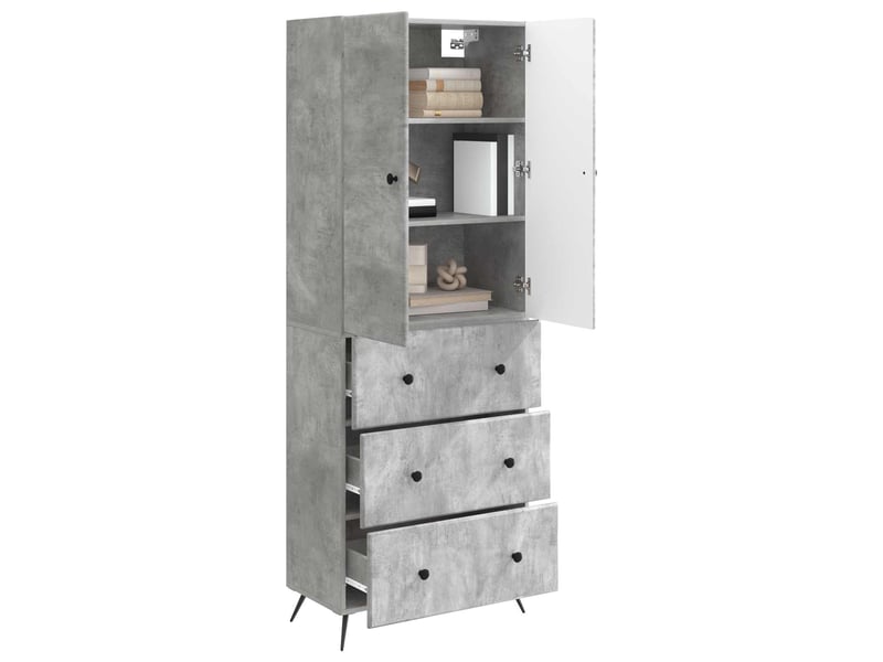  Ensemble de meubles 2 pcs, rangement de salon 66 x 34,5 x 90 cm bois d'ingénierie shl8782  - Conforama C