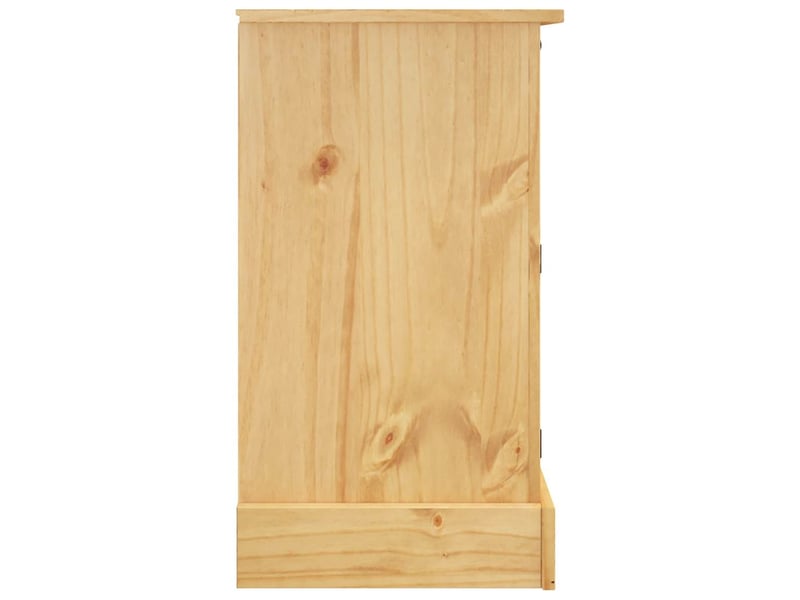  Buffet - bahut - meuble de rangement « corona » marron 112 x 44 x 78 cm bois massif pin mexicain  - Conforama E