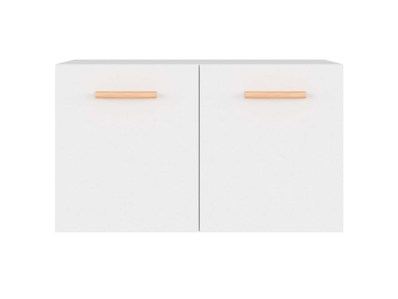 Armoire murale salon, meuble de rangement blanc 60x36,5x35 cm bois d'ingénierie shl333  - Conforama E