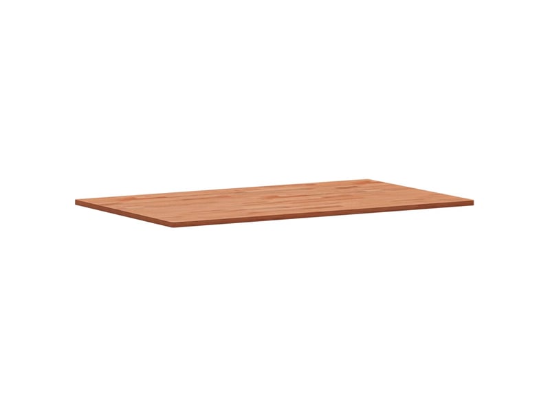  Comptoir de salle de bain, plan de travail 100x60x1,5 cm bois massif de hêtre cf65710  - Conforama C