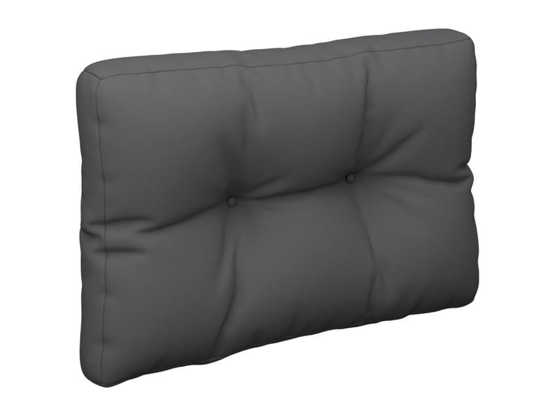  Lot de 2 coussins de palette, coussins de canapé anthracite tissu cf59484  - Conforama E