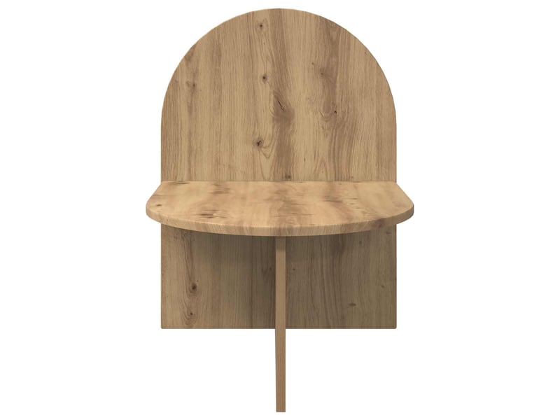  Table de chevet - cabinet de chevet - table de nuit 2 pièces chêne artisanal 48 x 49 x 65 cm  - Conforama E