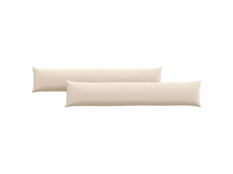  Lot de 2 coussins de canapé, coussins décoratifs tissu beige 200 x 40 cm cf58752  - Conforama A