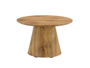 Table basse rond(e) coloris naturel   - 60 cmx60 cm