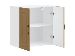 Armoire murale cuisine kalmar chêne artisanal bois d'ingénierie shl2751