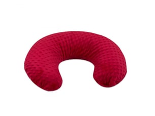 Coussin c d’allaitement rouge velinda