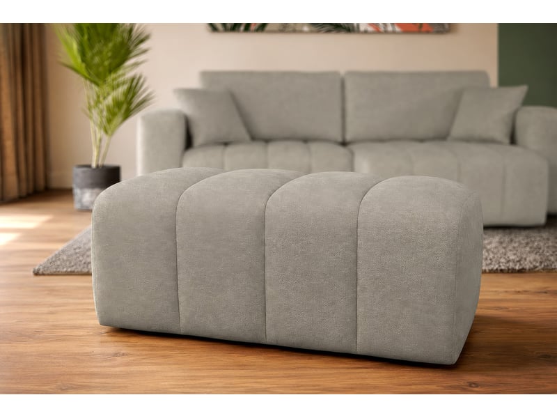  Pouf taupe  - Conforama X
