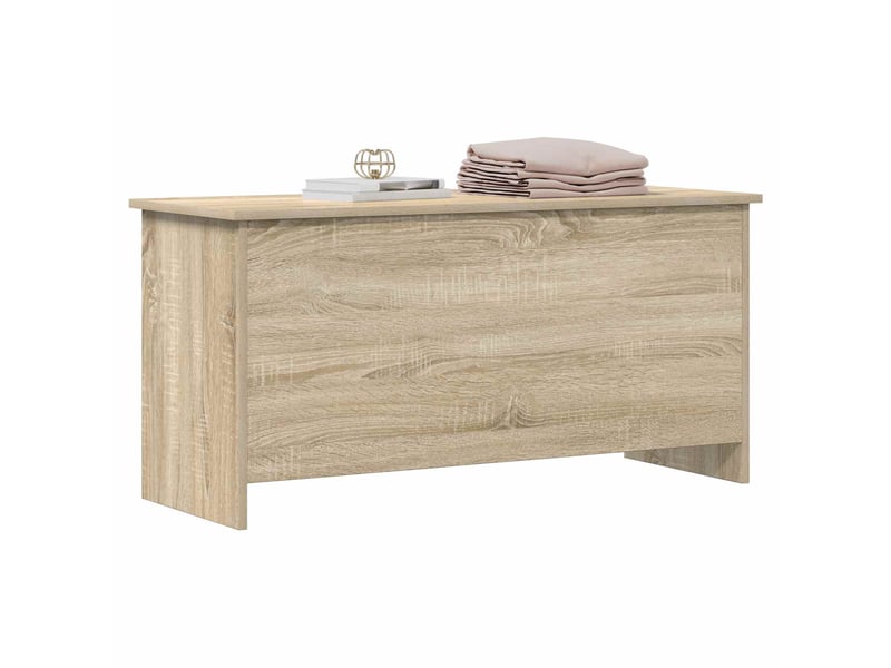  Coffre de rangement avec stockage chêne sonoma 100x40x50 cm  - Conforama C