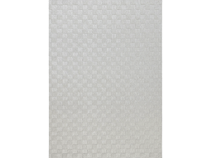 Tapis damier - toulon 36 crème - 240x330 cm