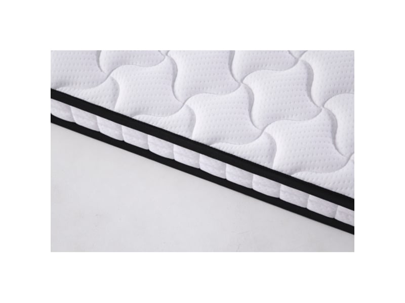  Matelas 90x200 cm - 10 cm - ressorts - h3 - design ergonomique - matelas roulé - blanc  - Conforama W