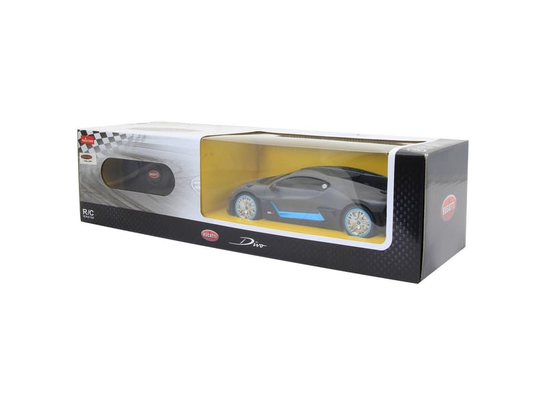 Voiture télécommandée bugatti divo 1:24 gris 2,4ghz 402111 - Conforama C