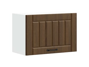 Meuble de rangement, armoire murale de cuisine lucca chêne marron bois ingénierie shl9296