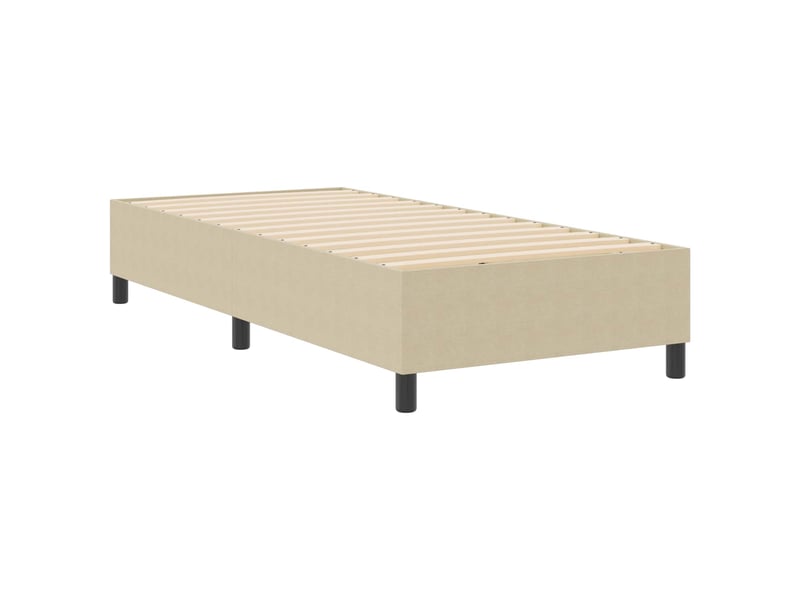  Lit simple- lit adulte -  cadre de lit plateforme vert gris 80 x 200 cm  - Conforama A